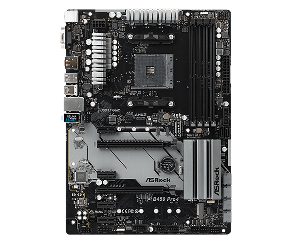 ASRock > B450 Pro4